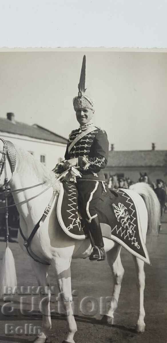 Licitație Fotografie rară, fotografia unui ofițer de gardă călare