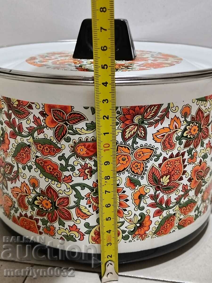 Auction Old soup pot, enamel pot, enamel, NRB Auction Old soup pot, enamel pot, enamel, NRB