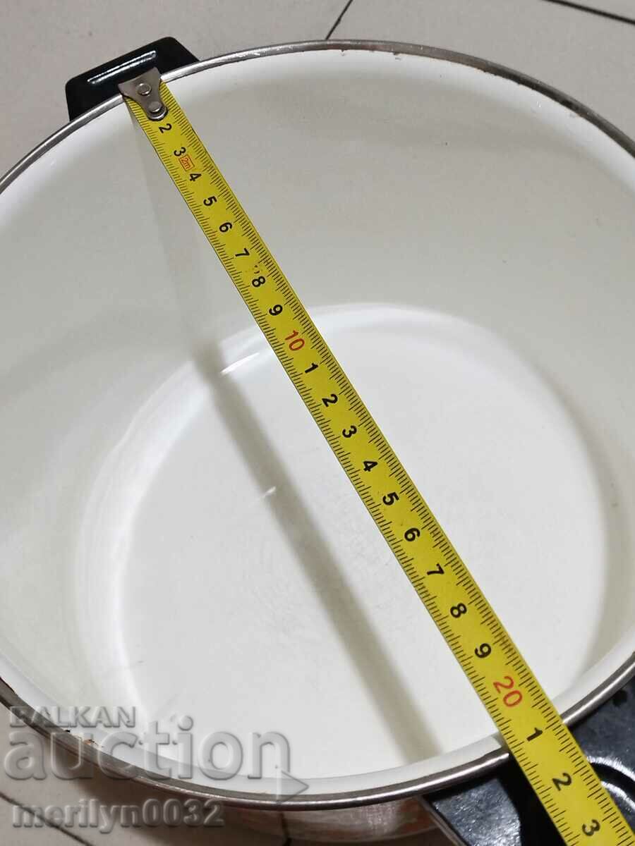 Old soup pot, enamel pot, enamel, NRB - 7 Old soup pot, enamel pot, enamel, NRB - 7