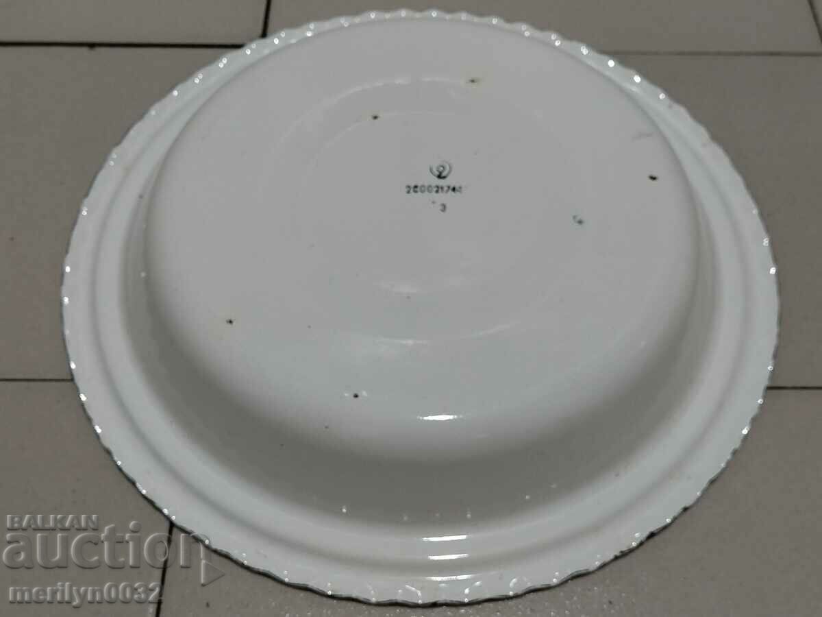 Auction Old tray enamel USSR casserole dish Auction Old tray enamel USSR casserole dish