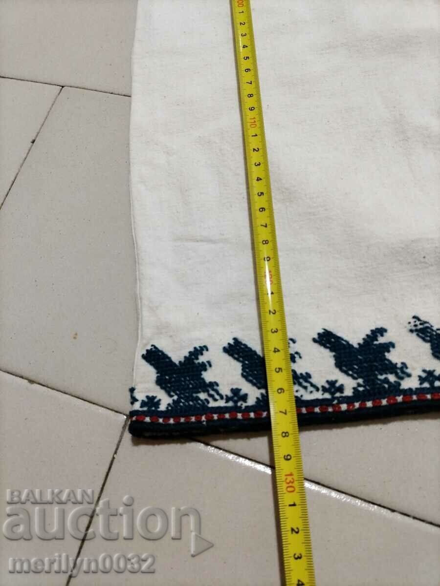 Женска тъкана риза българска бродерия народна носия шевица - 6