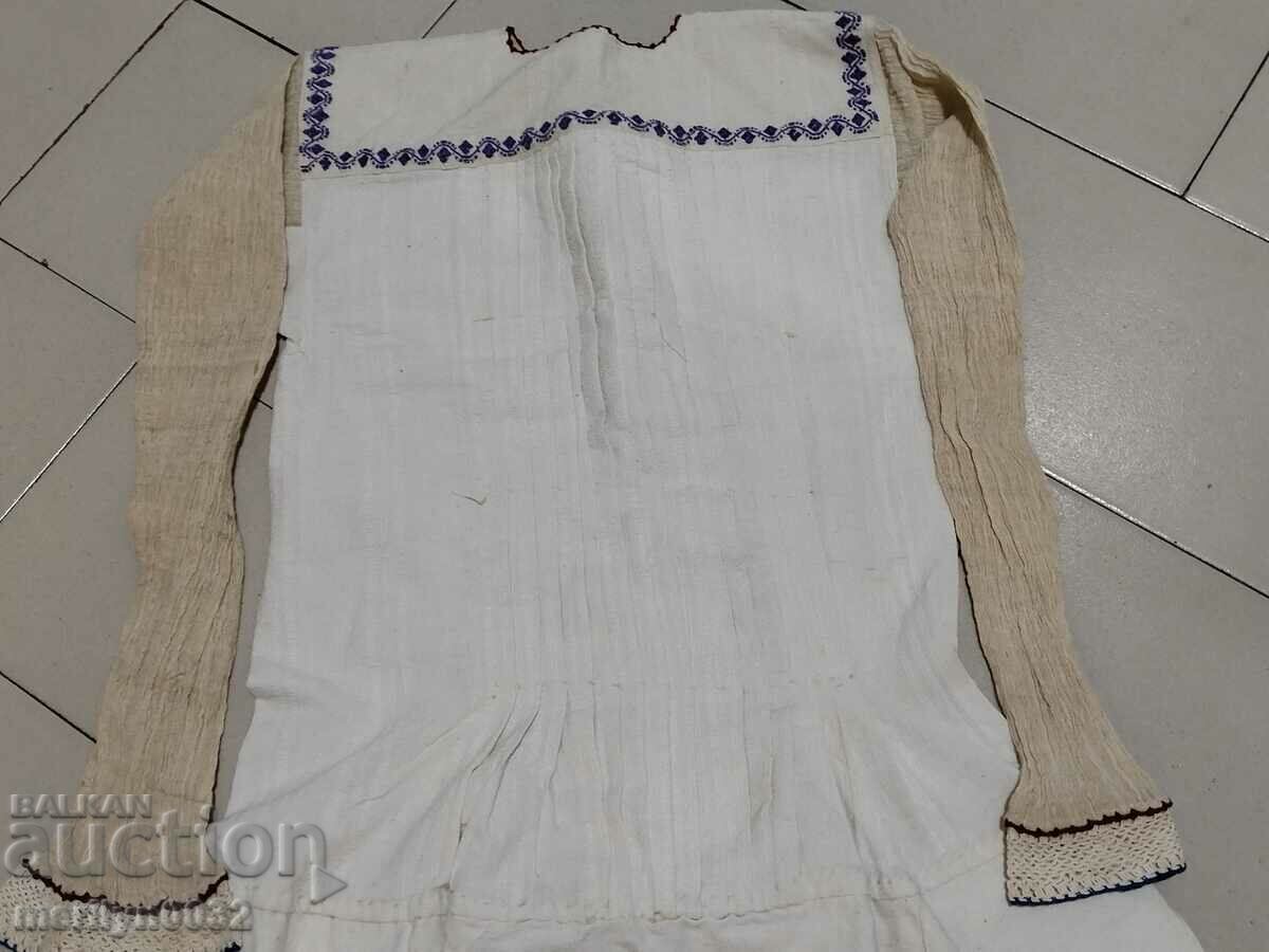 Women's woven shirt Bulgarian embroidery folk costume embroidery - 7