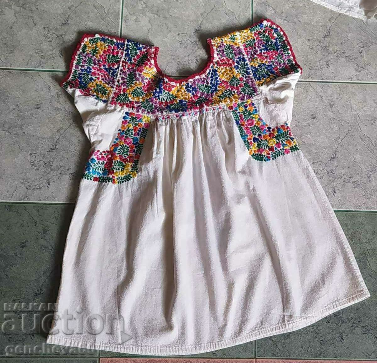 Authentic fringed shirt with rich hand embroidery with price 80.00 BGN | € 40.90 Authentic fringed shirt with rich hand embroidery with price 80.00 BGN | € 40.90