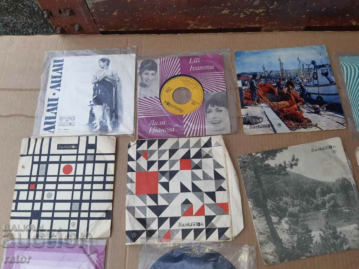 Plate, gramophone records - 11 pieces with price 10.00 BGN | € 5.11 Plate, gramophone records - 11 pieces with price 10.00 BGN | € 5.11