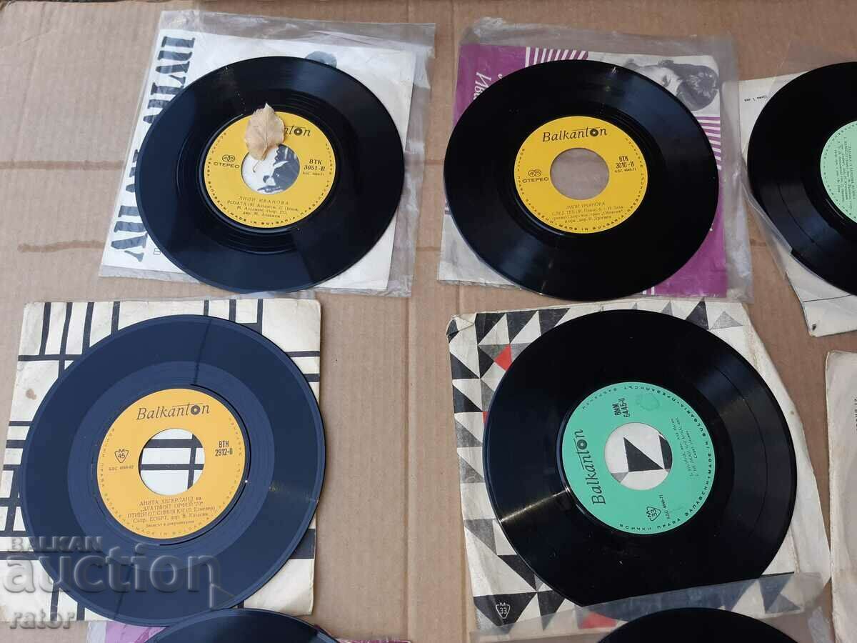 Plate, gramophone records - 11 pieces - 5 Plate, gramophone records - 11 pieces - 5