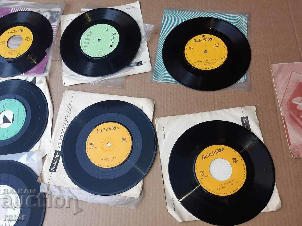 Plate, gramophone records - 11 pieces - 6 Plate, gramophone records - 11 pieces - 6