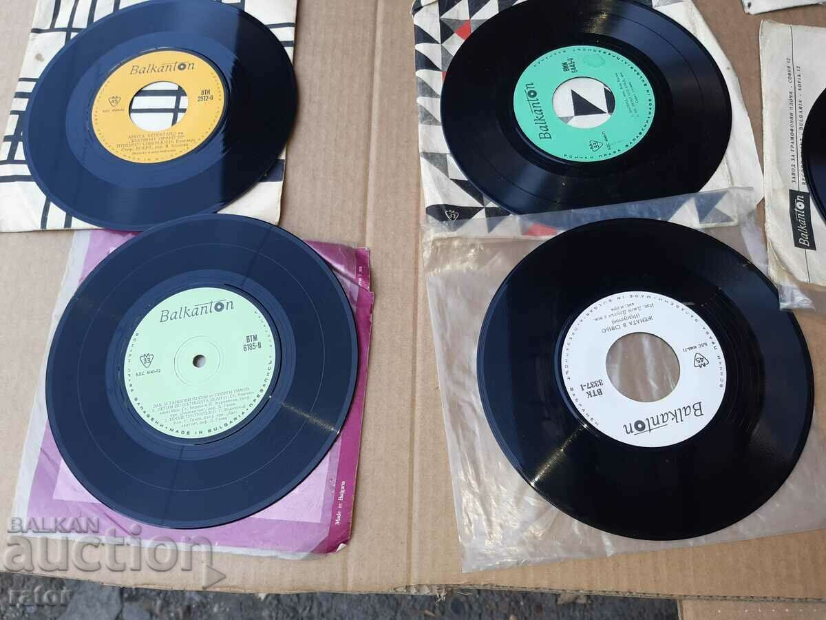 Plate, gramophone records - 11 pieces - 7 Plate, gramophone records - 11 pieces - 7