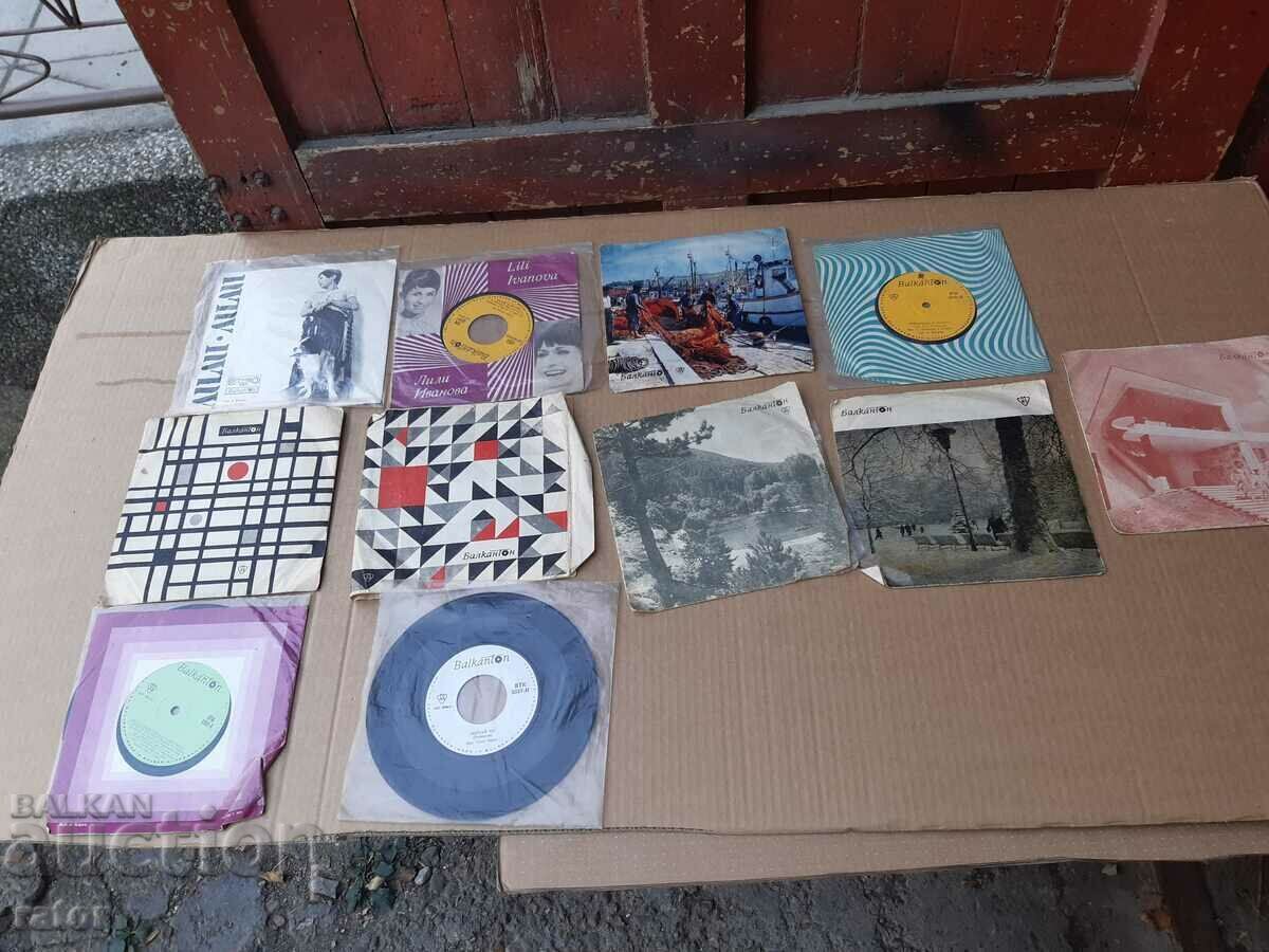 Placă, discuri de gramofon - 11 bucăți Placă, discuri de gramofon - 11 bucăți