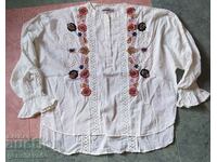 Beautiful shirt with embroidery and lace