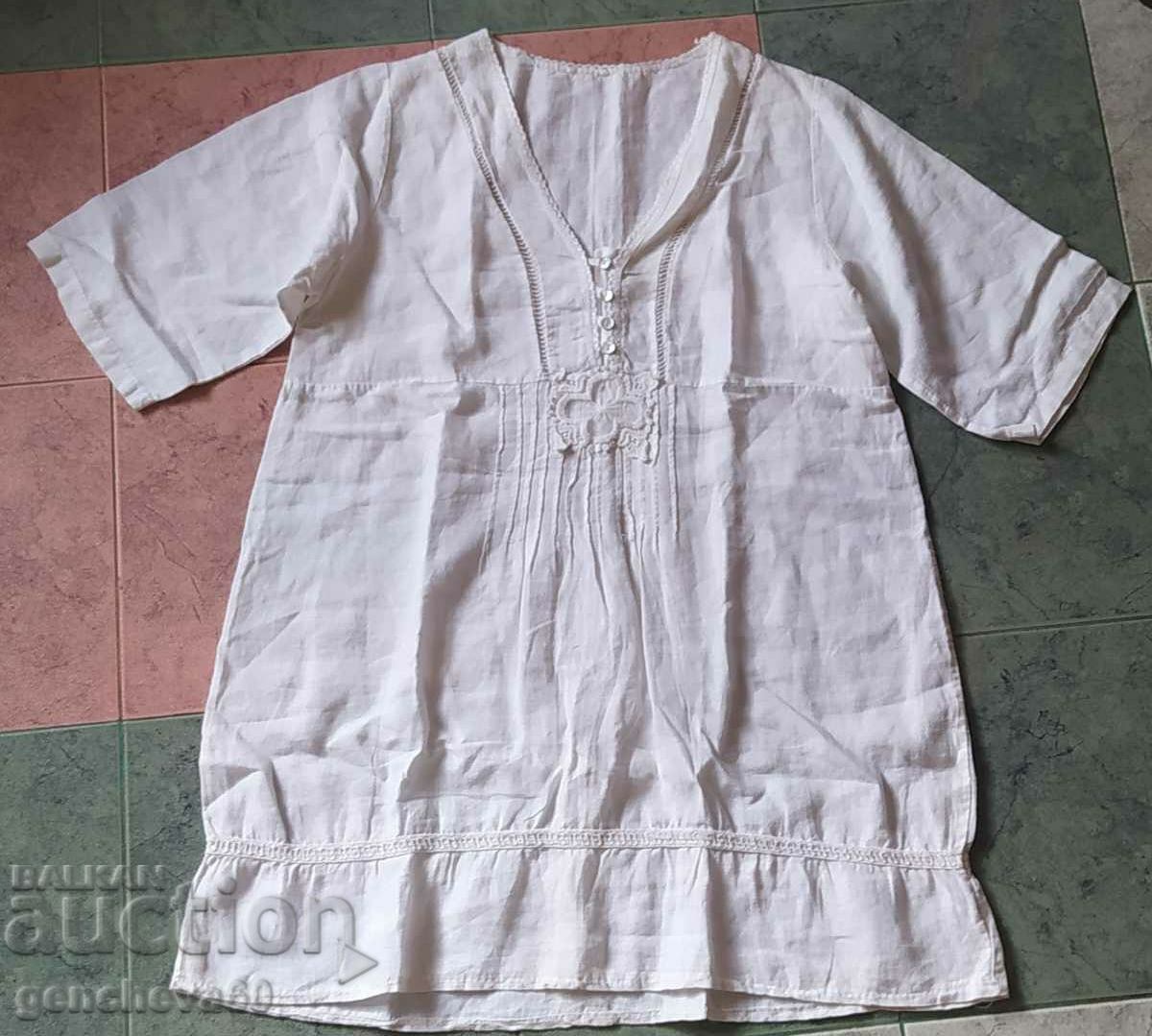 A beautiful linen dress