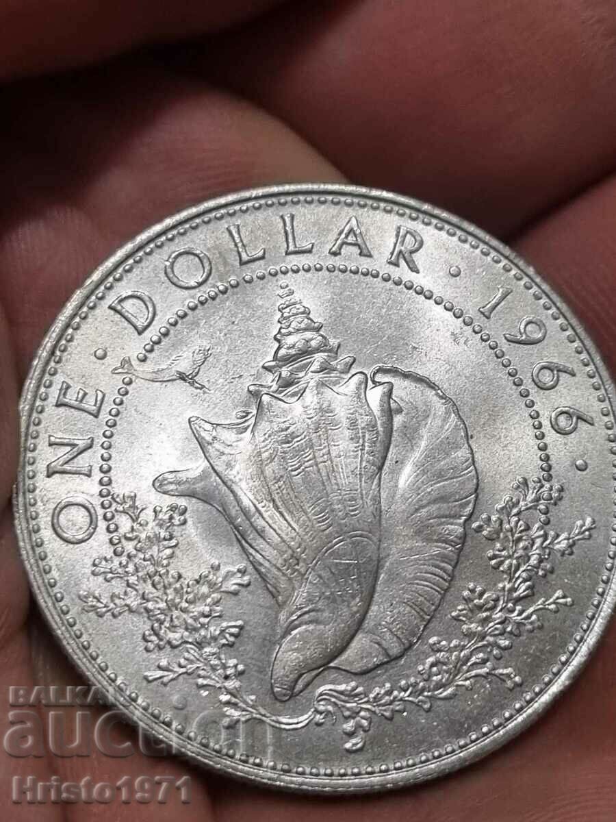 1 dollar 1966 Bahamas