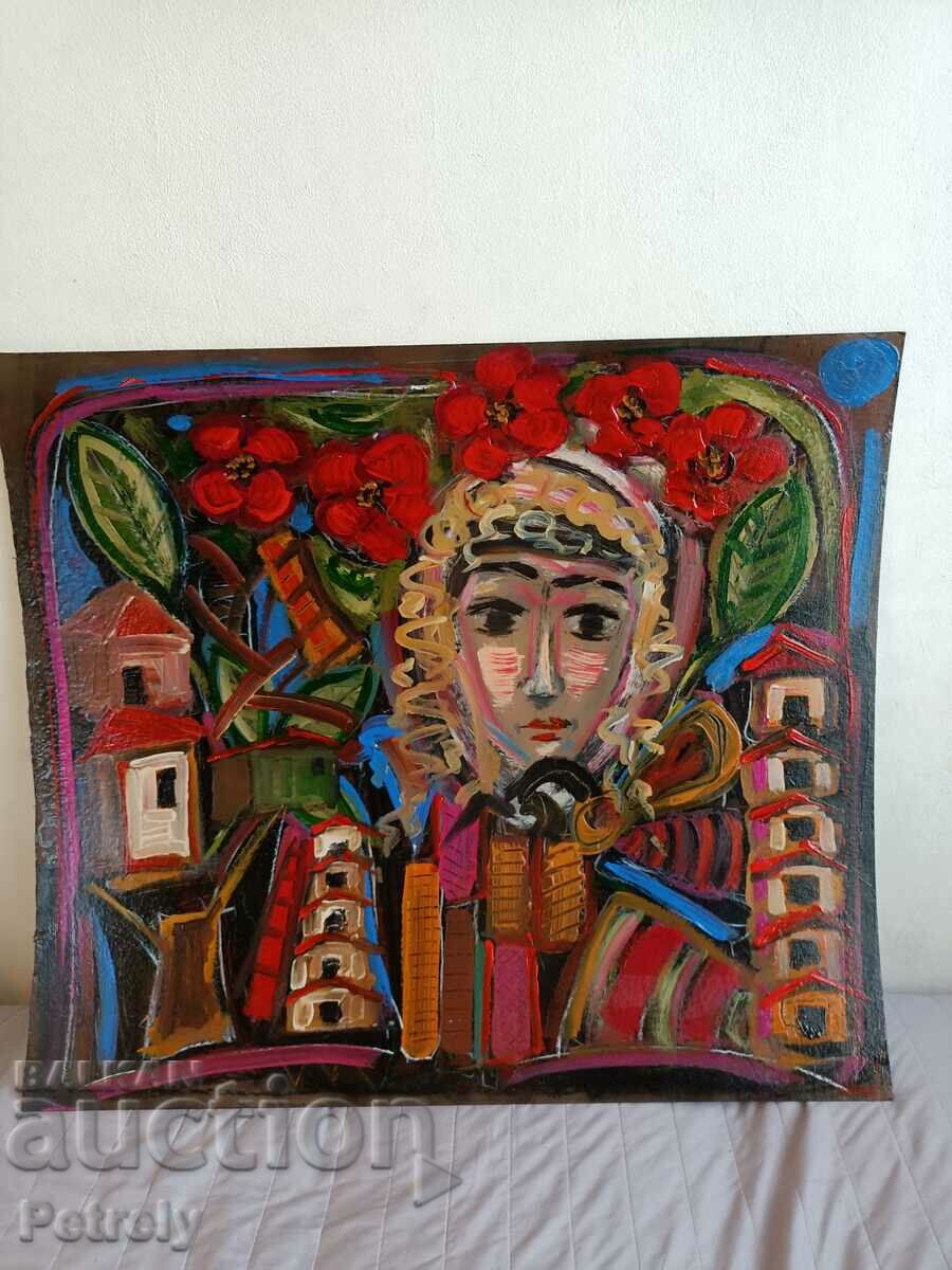 Oil painting with price 120.00 BGN | € 61.36 Oil painting with price 120.00 BGN | € 61.36