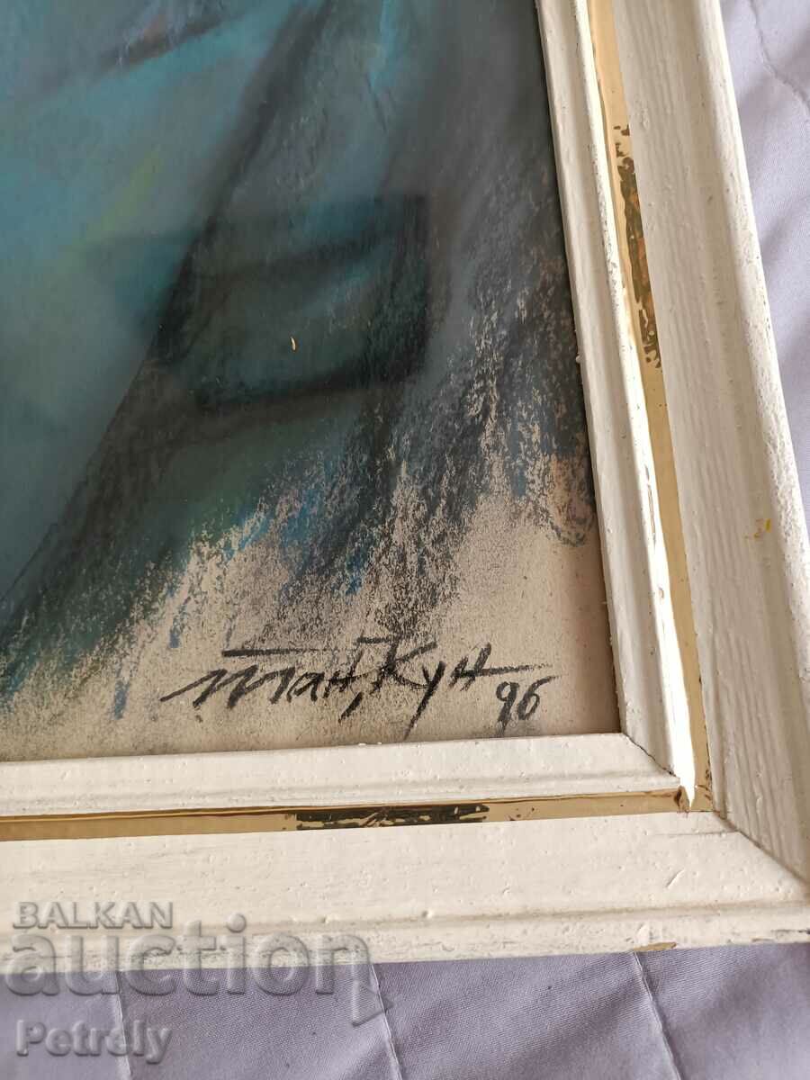 Auction  Painting by Tancho Kunev