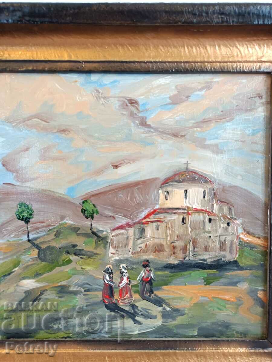 Oil painting with price 190.00 BGN | € 97.15 Oil painting with price 190.00 BGN | € 97.15