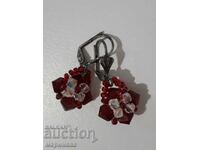 ANTIQUE EARRINGS. SILVER 800