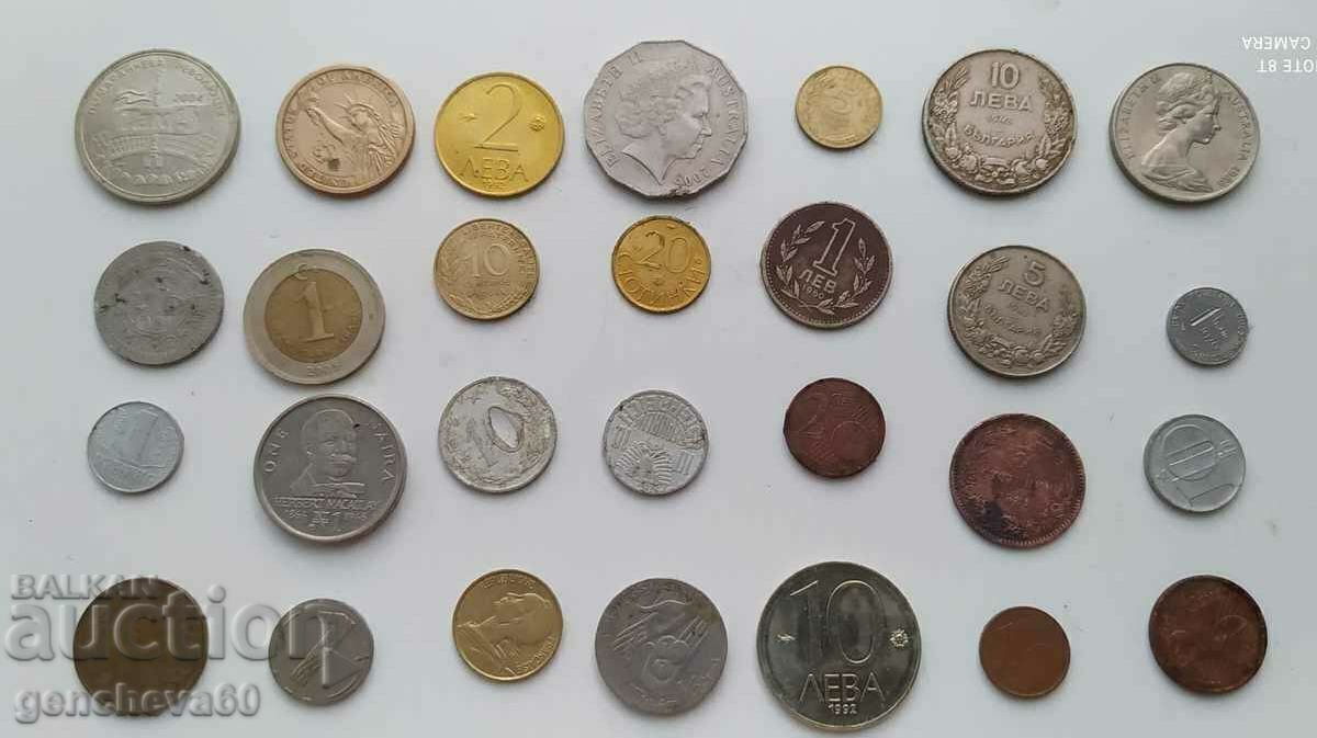 A LOT of various old coins with price 15.00 BGN | € 7.67 A LOT of various old coins with price 15.00 BGN | € 7.67