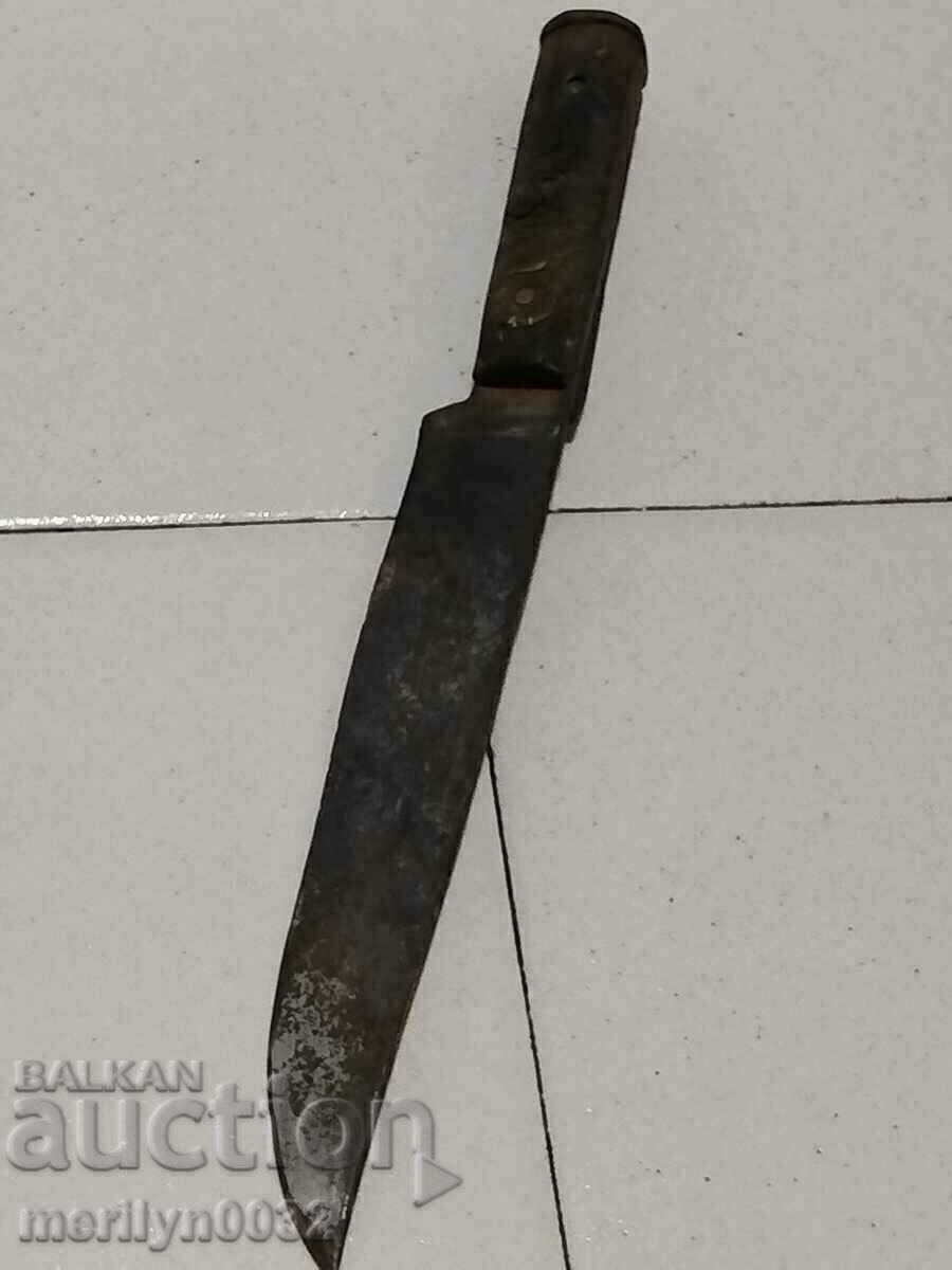 Shepherd's knife without a handle with buffalo horn scabbard - 5 Shepherd's knife without a handle with buffalo horn scabbard - 5