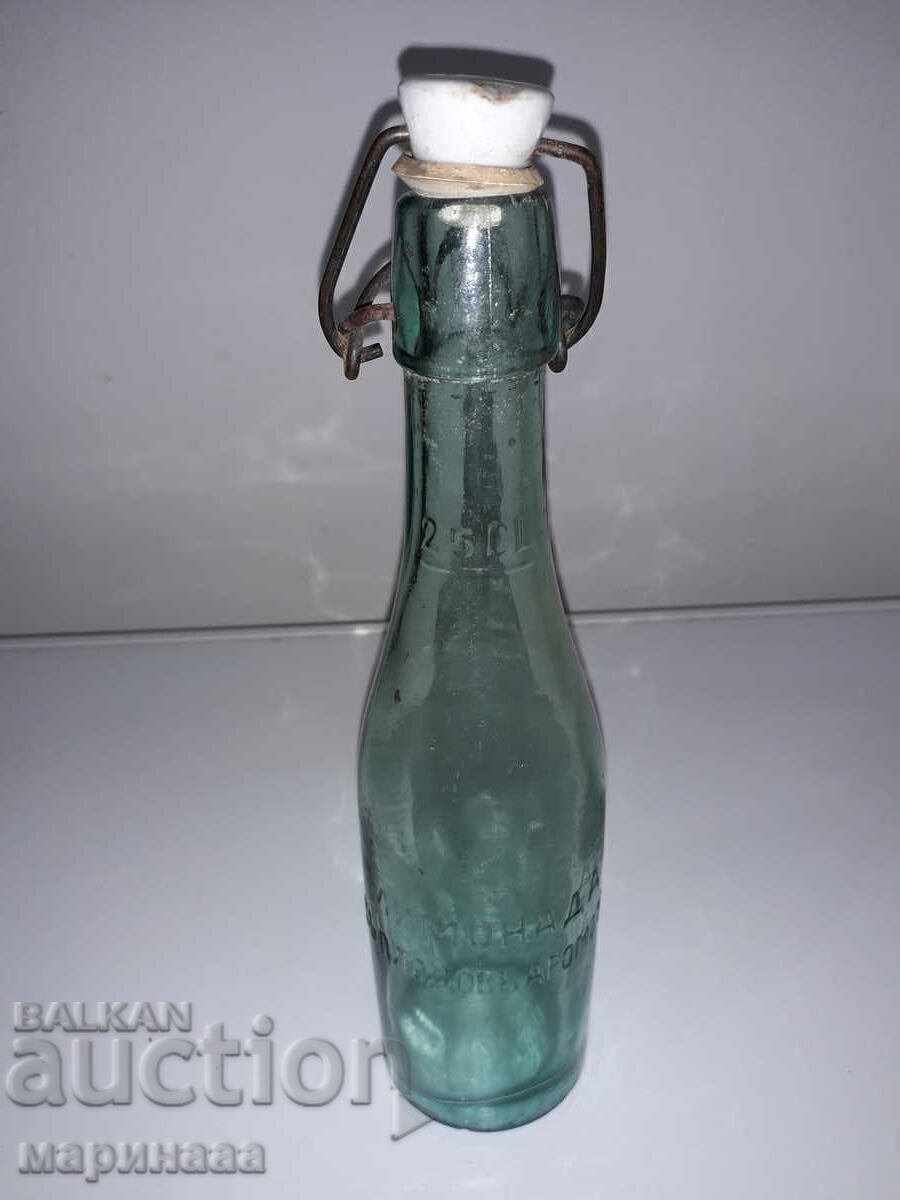 OLD LEMONADE BOTTLE. KINGDOM OF BG OLD LEMONADE BOTTLE. KINGDOM OF BG