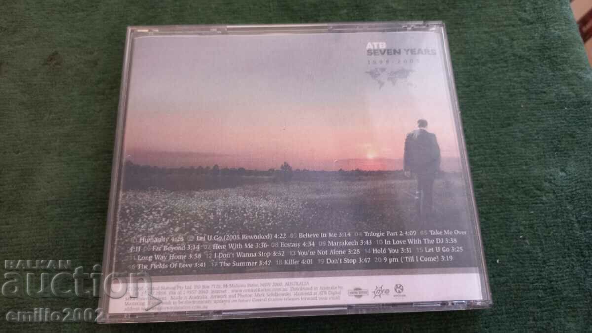 Auction Audio CD ATB Auction Audio CD ATB