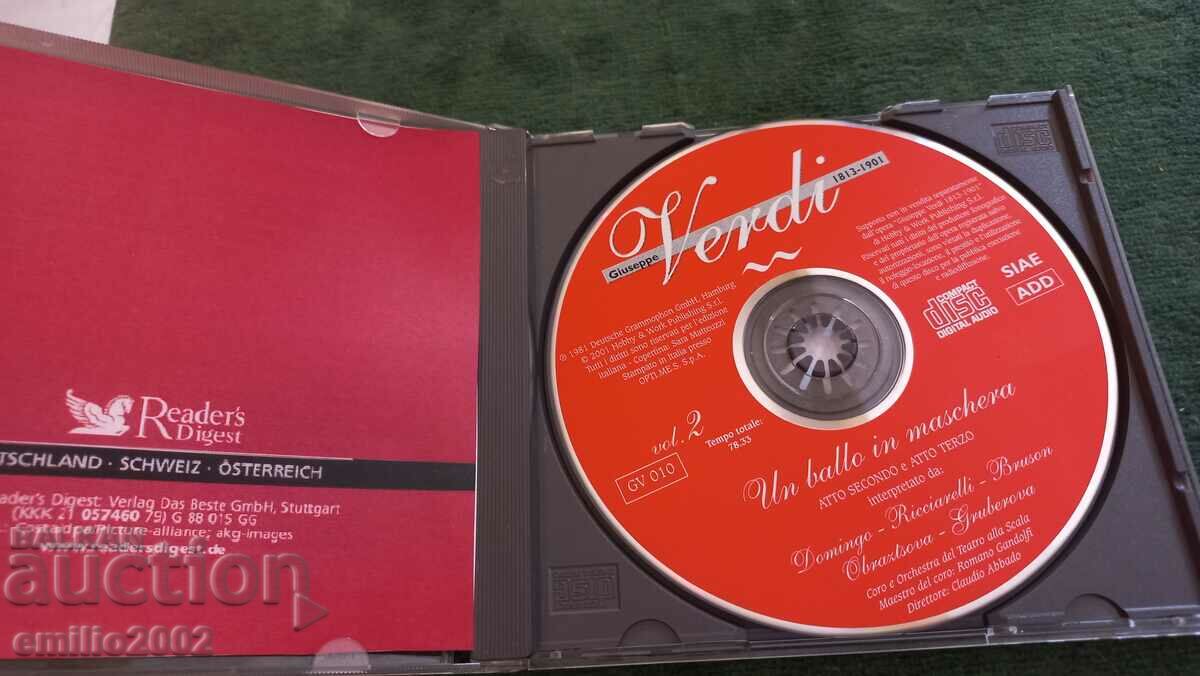 CD ήχου Giuseppe Verdi με τιμή € 1.53 | 2.99 BGN