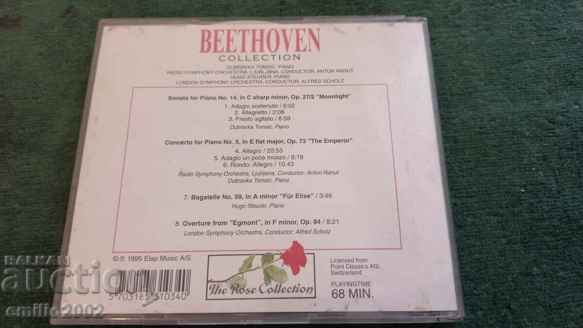 Delivery of Audio CD Beethoven