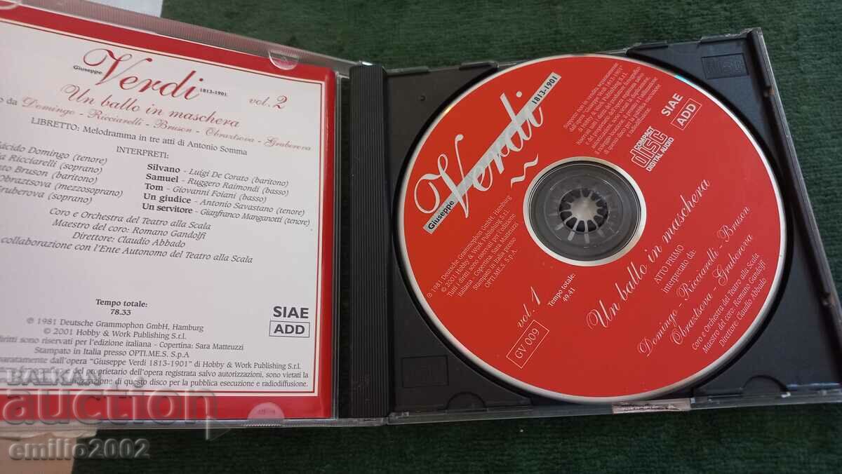 Audio CD Giuseppe Verdi with price 2.99 BGN | € 1.53 Audio CD Giuseppe Verdi with price 2.99 BGN | € 1.53