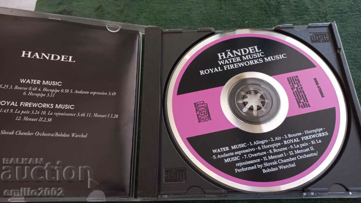 Audio CD Handel with price 2.99 BGN | € 1.53 Audio CD Handel with price 2.99 BGN | € 1.53
