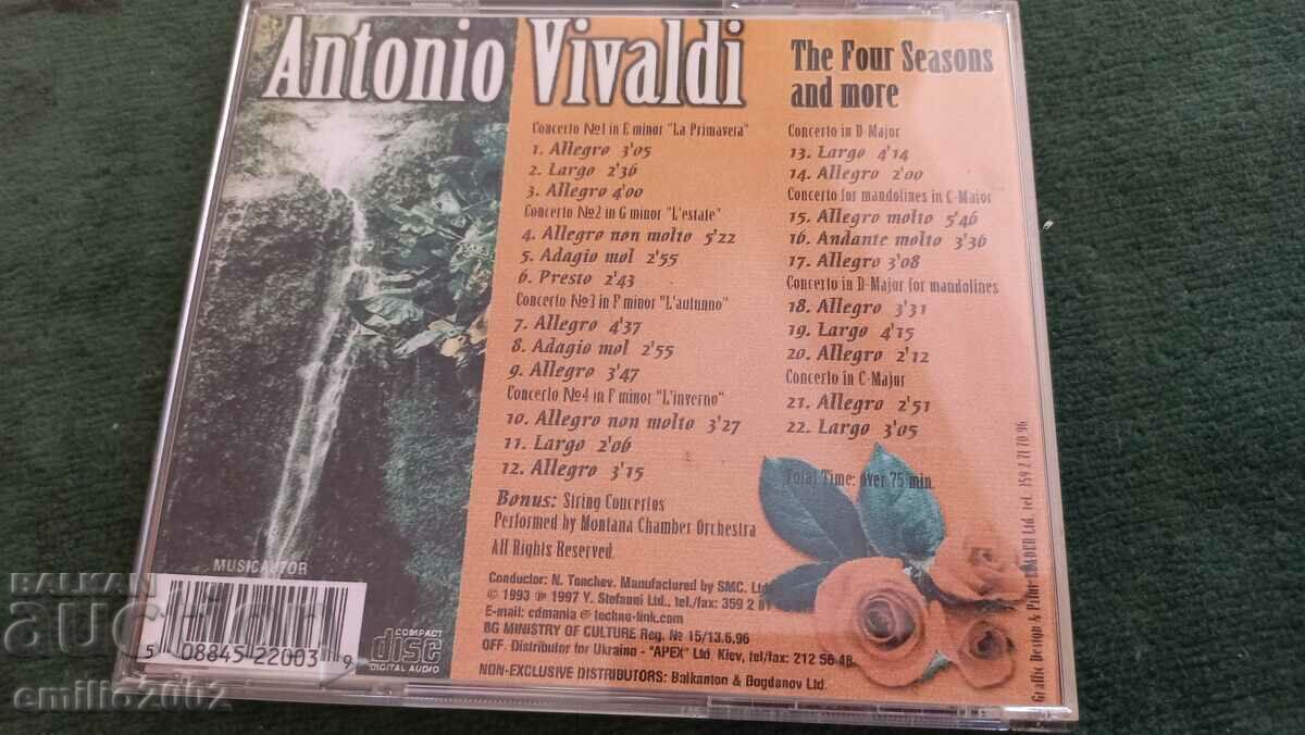 Licitație CD audio Antonio Vivaldi