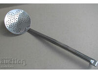 Large grating spoon 38 cm grating stainless, preserved