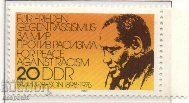 1983. GDR. Paul Robeson.