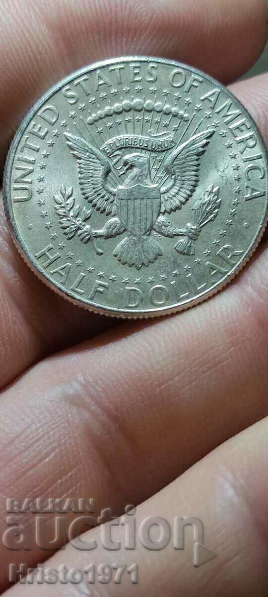 1964 Jumătate de dolar cu preț € 30.00 | 58.67 BGN