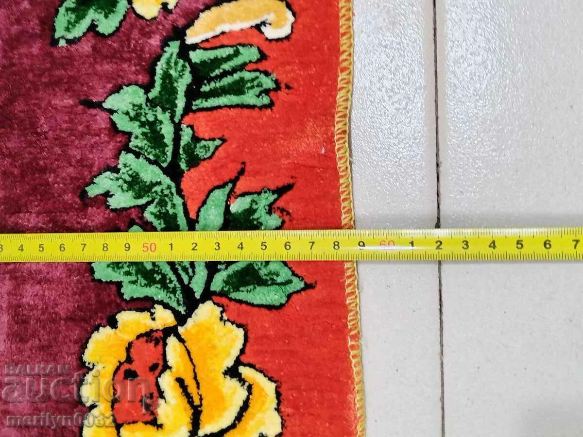 Delivery of Old plush wall carpet, rug, panel, carpet picture Delivery of Old plush wall carpet, rug, panel, carpet picture