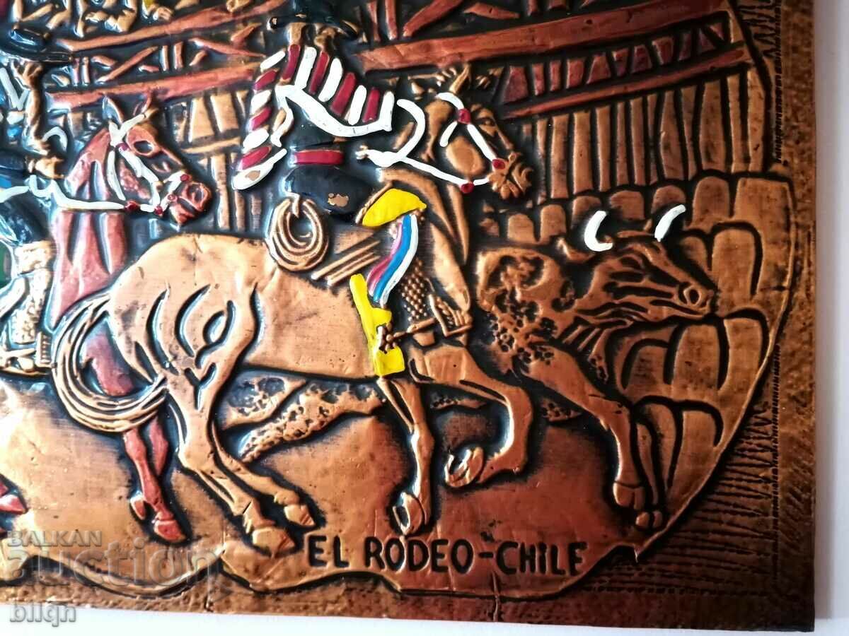 Great Old Copper Plate - Rodeo - 5 Great Old Copper Plate - Rodeo - 5