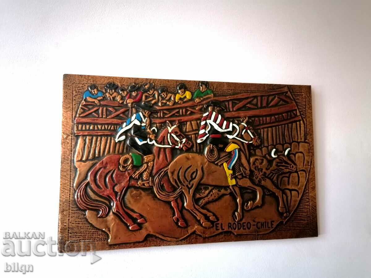 Great Old Copper Plate - Rodeo - 6 Great Old Copper Plate - Rodeo - 6