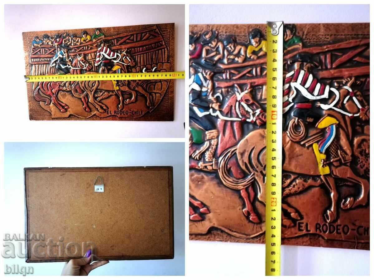 Great Old Copper Plate - Rodeo - 7 Great Old Copper Plate - Rodeo - 7