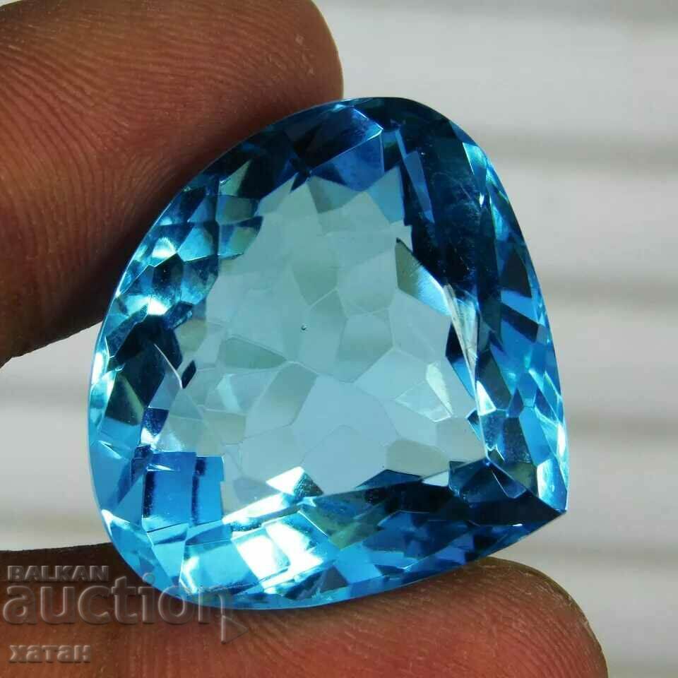 BZC! 63.25 ct natural beryl aquamarine cert VGTL of 1 st.!