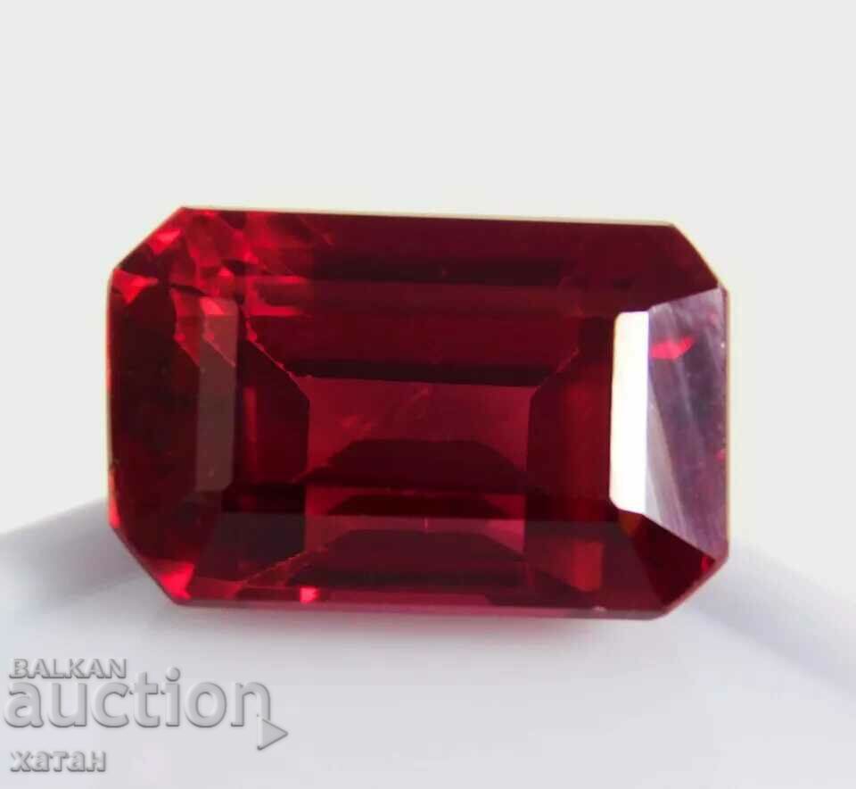 BZC! 13,35 ct corindon natural rubin cert. VGTL de la 1!