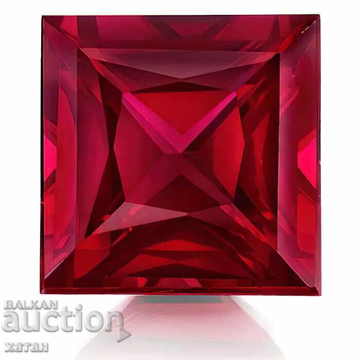 BZC! 1.25 carat natural 1 penny princess ruby!