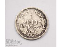 1 Lev 1882 - Bulgaria › Principality of Bulgaria