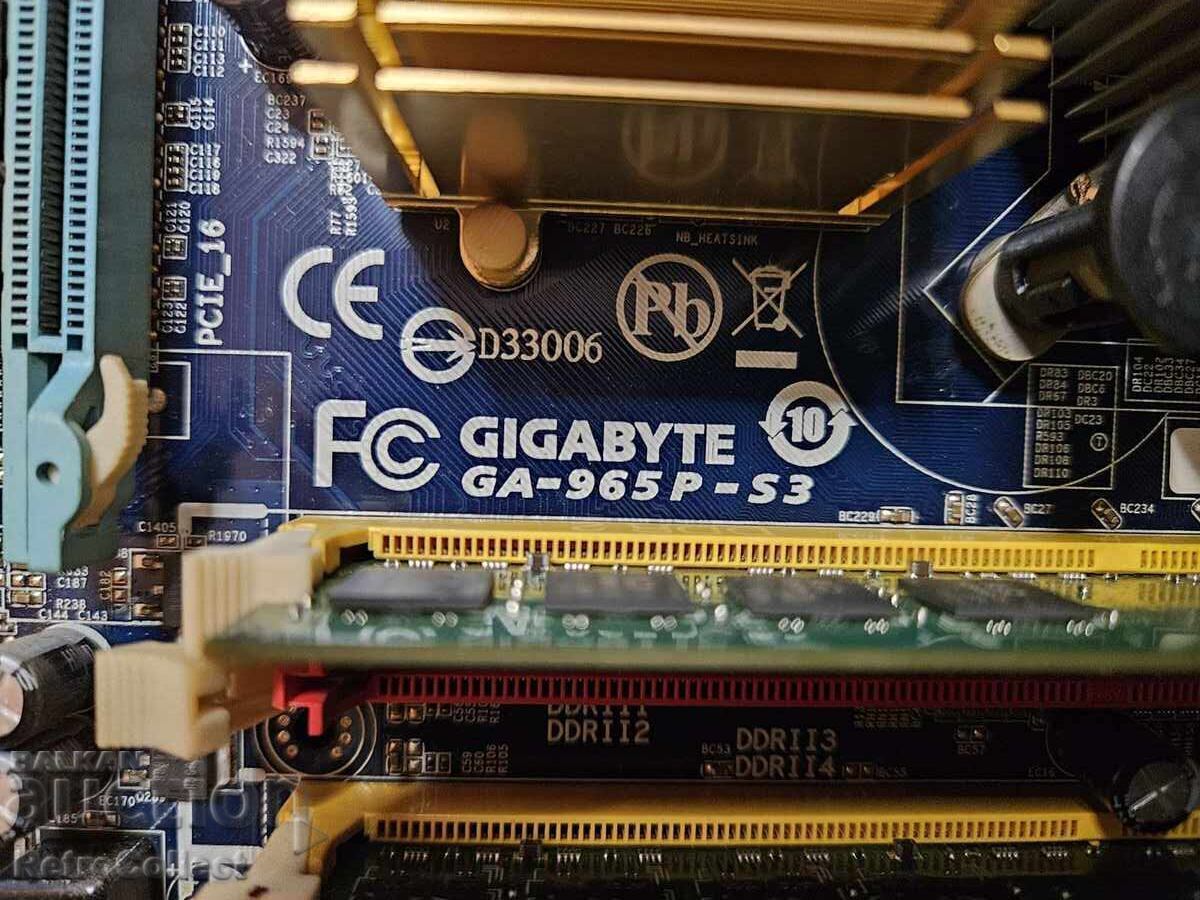 Auction Working motherboard with Core2 Duo processor Auction Working motherboard with Core2 Duo processor