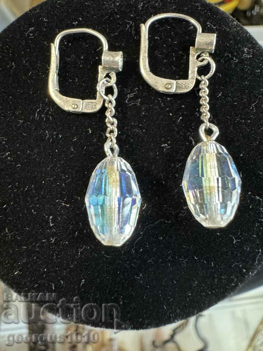 Silver earrings #5903