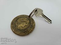 Old keychain with Mtel key