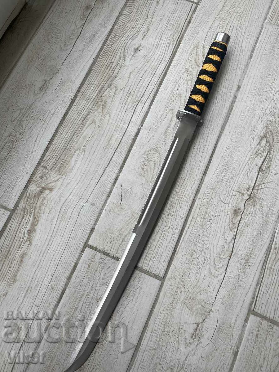 Δημοπρασία SEKIZO ξίφος με δερμάτινη θήκη, 460x700 katana, σαμουράι Δημοπρασία SEKIZO ξίφος με δερμάτινη θήκη, 460x700 katana, σαμουράι