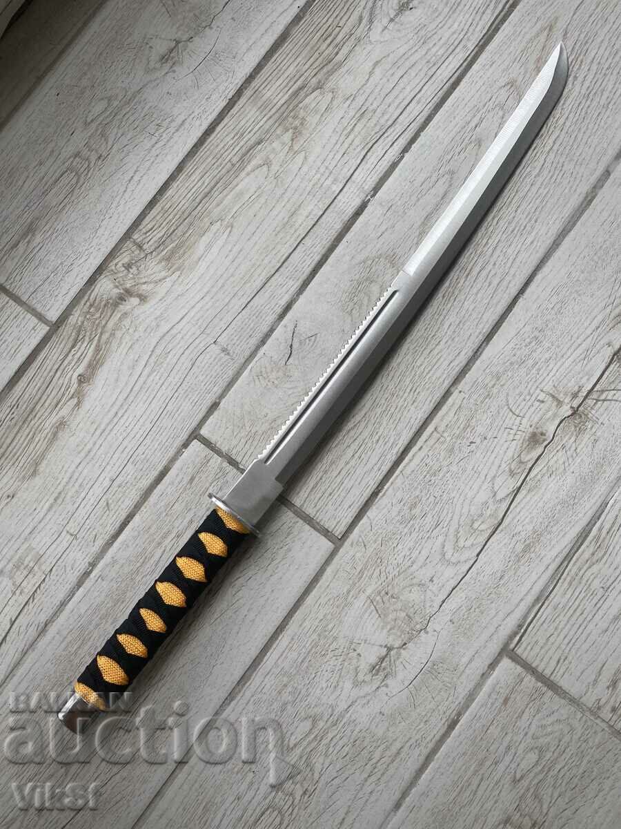 SEKIZO ξίφος με δερμάτινη θήκη, 460x700 katana, σαμουράι - 5 SEKIZO ξίφος με δερμάτινη θήκη, 460x700 katana, σαμουράι - 5