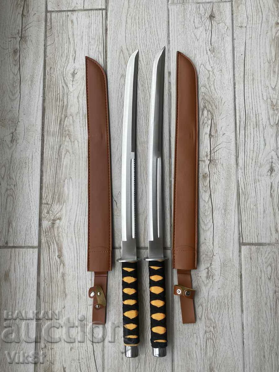 SEKIZO ξίφος με δερμάτινη θήκη, 460x700 katana, σαμουράι - 6 SEKIZO ξίφος με δερμάτινη θήκη, 460x700 katana, σαμουράι - 6