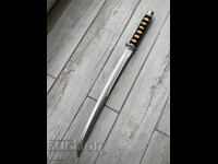 SEKIZO sword with leather case, 460x700 katana, samurai