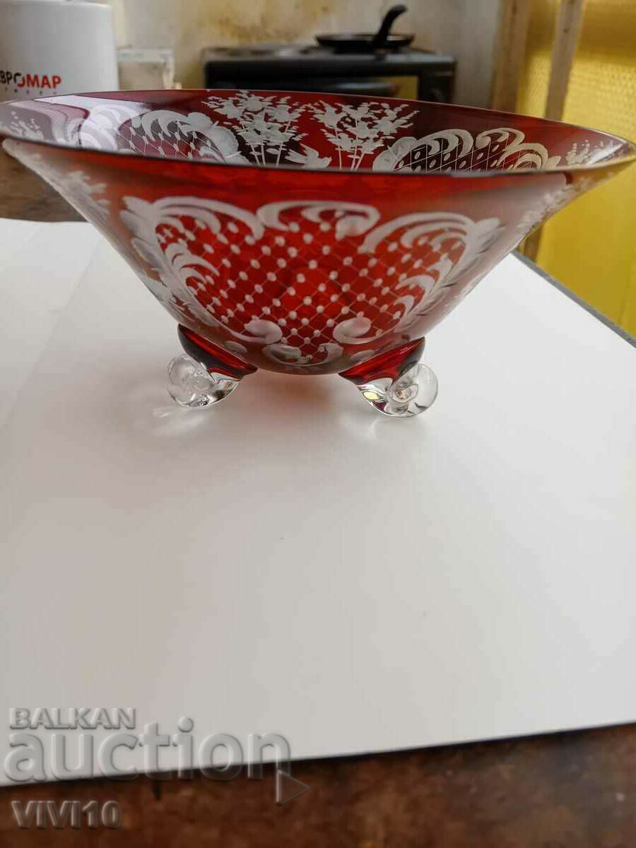 Delivery of A unique Bohemia bowl Delivery of A unique Bohemia bowl