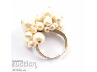 Pearl ring, resizing