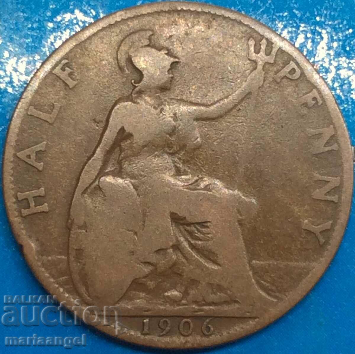 Great Britain 1 penny 1906 30mm bronze