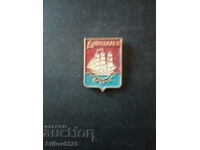 Badge of the city of Nikolaev, USSR.